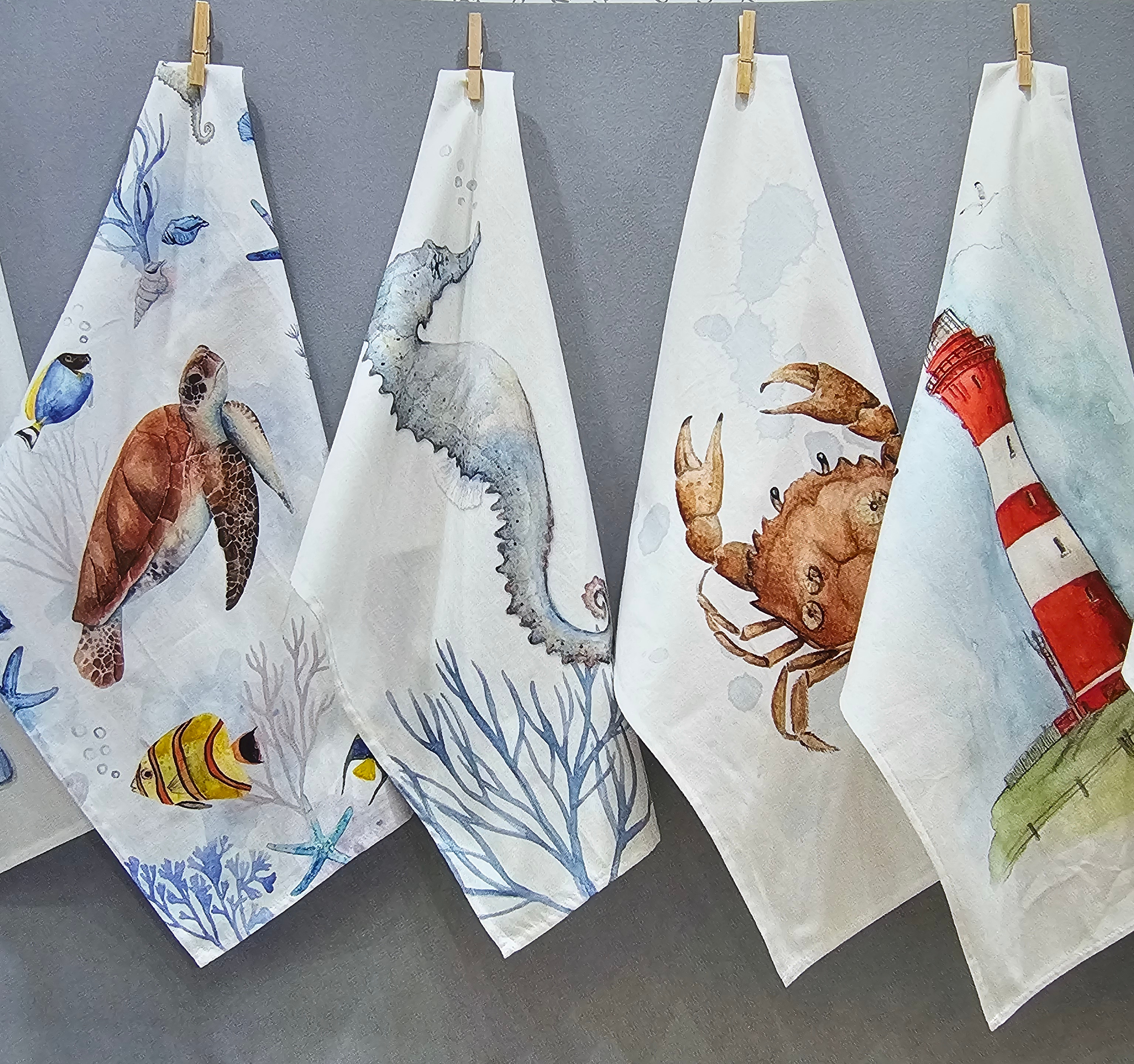 Maluu Geschirrtücher Maritim